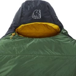 Nordisk Gormsson -2° Curve Sac de couchage XL, noir/vert -Sacs de couchage Soldes nordisk gormsson 2 curve sleeping bag xl artichoke green mustard yellow black 5