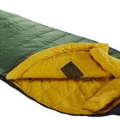 Nordisk Gormsson -2° Egg Sac de couchage L, noir/vert -Sacs de couchage Soldes nordisk gormsson 2 egg sleeping bag l artichoke green mustard yellow black 3