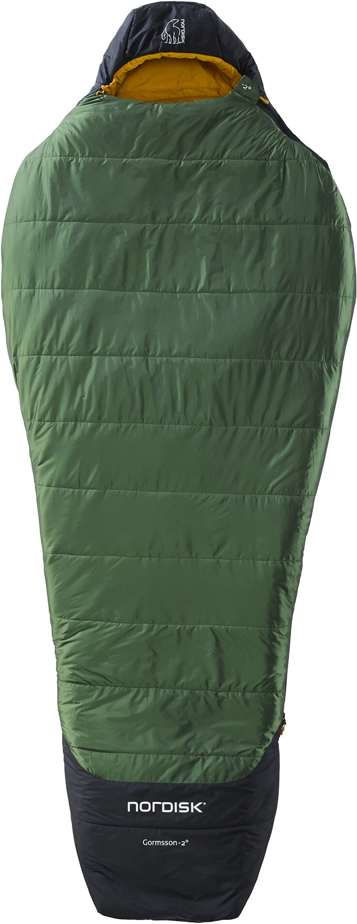 Nordisk Gormsson -2° Mummy Sac de couchage M, noir/vert 3 Nordisk Gormsson -2° Mummy Sac de couchage M, noir/vert