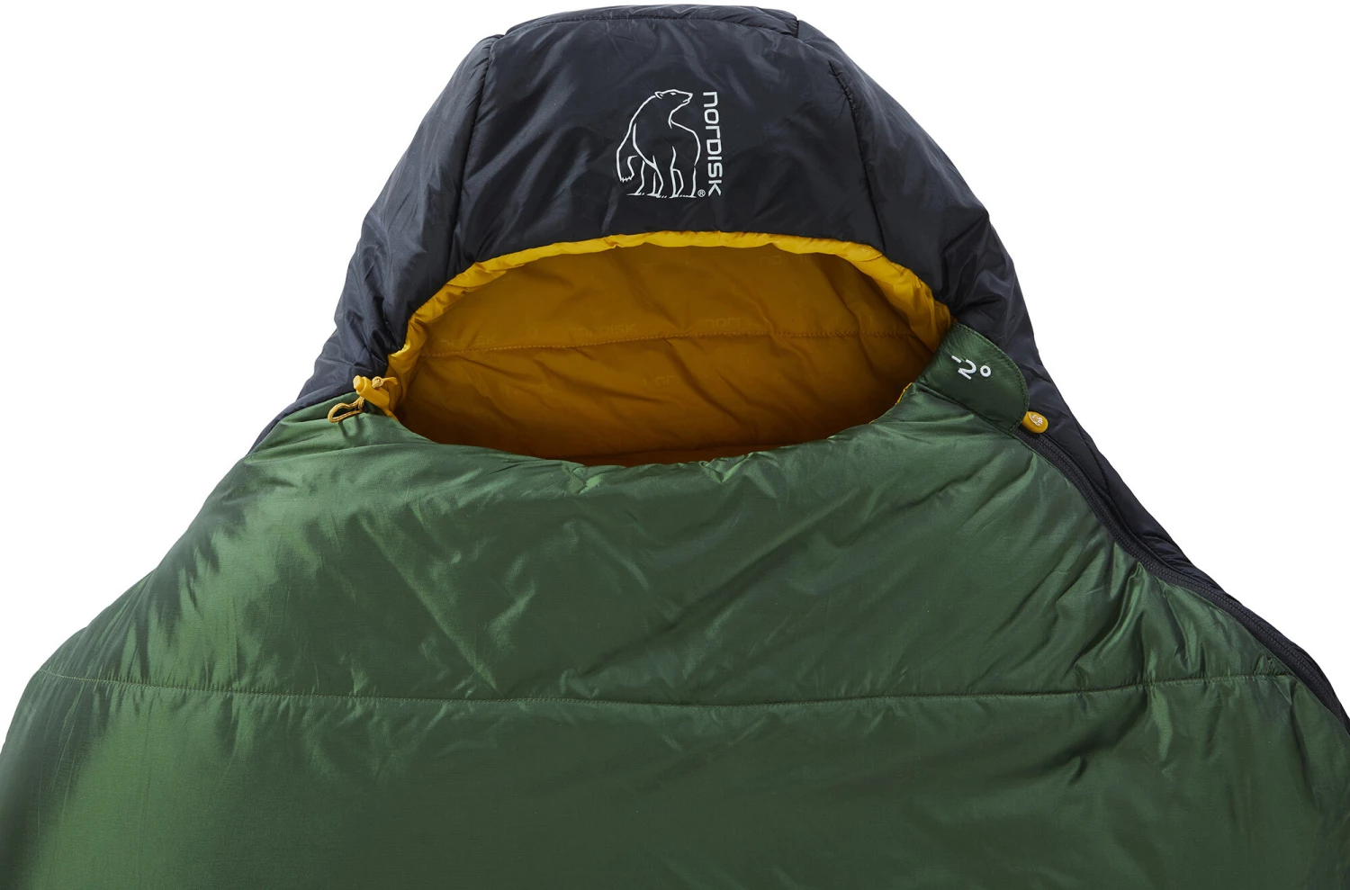 Nordisk Gormsson -2° Mummy Sac de couchage M, noir/vert 7 Nordisk Gormsson -2° Mummy Sac de couchage M, noir/vert – Image 5