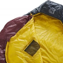 Nordisk Oscar +10° Curve Sac de couchage L, noir/rouge -Sacs de couchage Soldes nordisk oscar 10 curve sleeping bag l rio red mustard yellow black 4