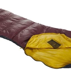 Nordisk Oscar +10° Curve Sac de couchage M, noir/rouge -Sacs de couchage Soldes nordisk oscar 10 curve sleeping bag m rio red mustard yellow black 3