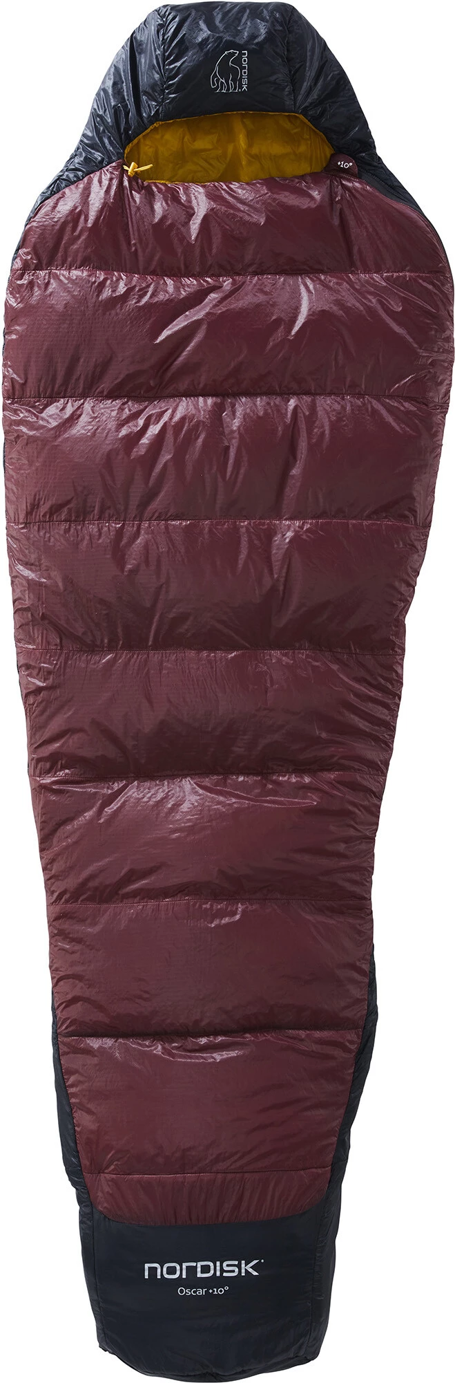 Nordisk Oscar +10° Mummy Sac de couchage M, noir/rouge 3 Nordisk Oscar +10° Mummy Sac de couchage M, noir/rouge