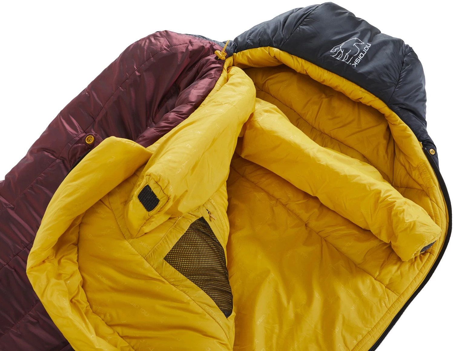 Nordisk Oscar -10° Mummy Sac de couchage M, noir/rouge 6 Nordisk Oscar -10° Mummy Sac de couchage M, noir/rouge – Image 4