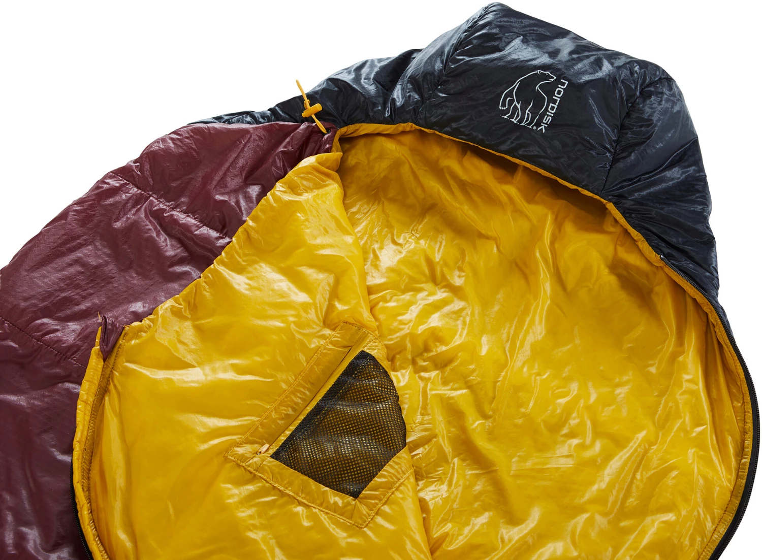 Nordisk Oscar +10° Mummy Sac de couchage M, noir/rouge 6 Nordisk Oscar +10° Mummy Sac de couchage M, noir/rouge – Image 4