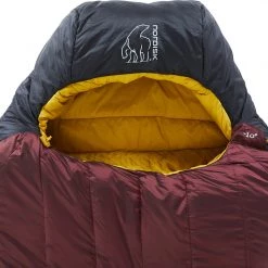 Nordisk Oscar -10° Mummy Sac de couchage XL, noir/rouge -Sacs de couchage Soldes nordisk oscar 10 mummy sleeping bag xl rio red mustard yellow black 6