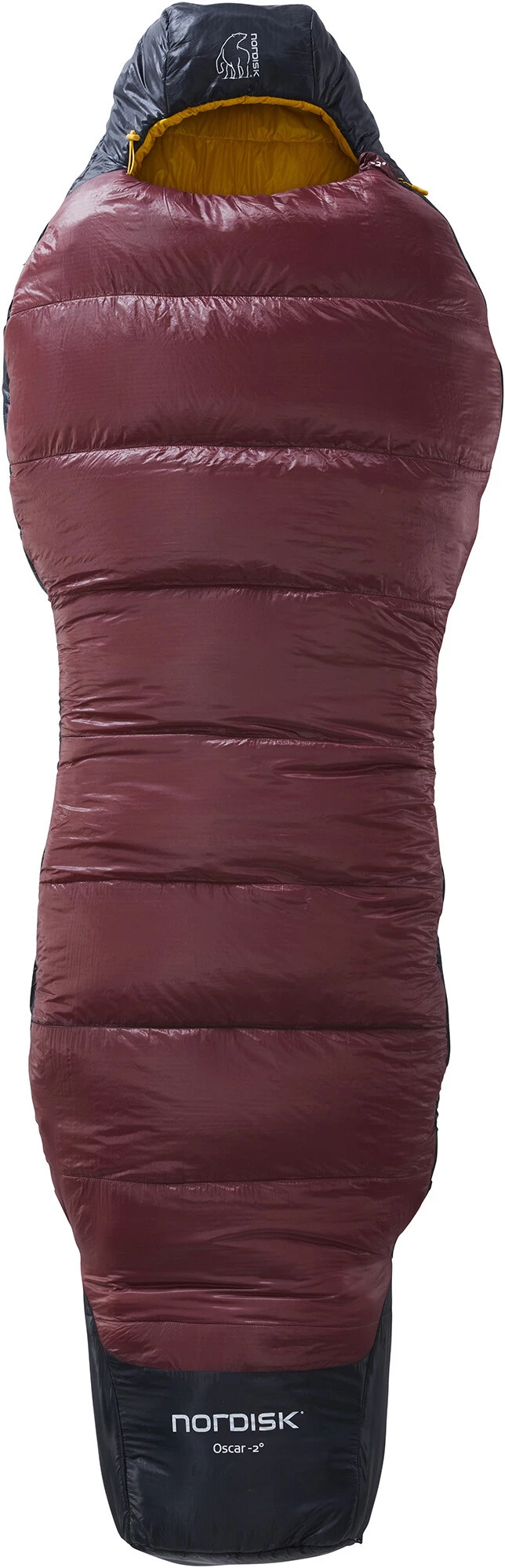 Nordisk Oscar -2° Curve Sac de couchage XL, noir/rouge 3 Nordisk Oscar -2° Curve Sac de couchage XL, noir/rouge