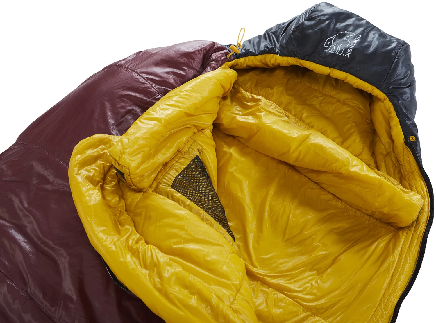 Nordisk Oscar -2° Curve Sac de couchage XL, noir/rouge 6 Nordisk Oscar -2° Curve Sac de couchage XL, noir/rouge – Image 4