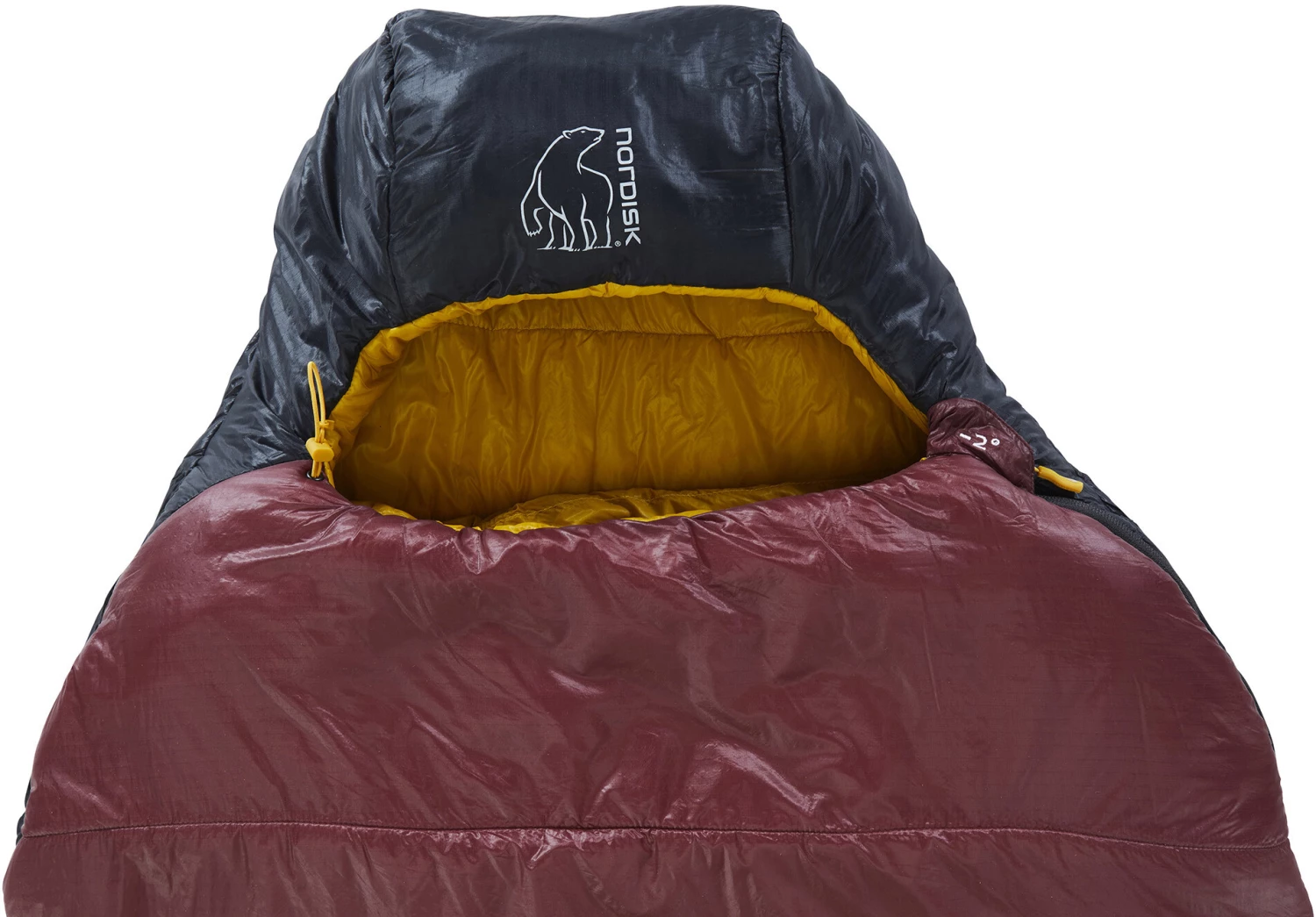 Nordisk Oscar -2° Curve Sac de couchage XL, noir/rouge 8 Nordisk Oscar -2° Curve Sac de couchage XL, noir/rouge – Image 6