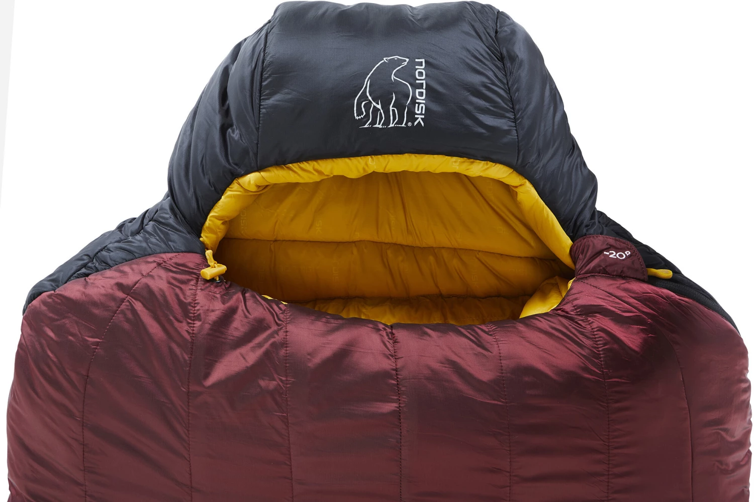 Nordisk Oscar -20° Mummy Sac de couchage XL, noir/rouge 8 Nordisk Oscar -20° Mummy Sac de couchage XL, noir/rouge – Image 6