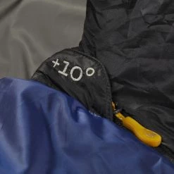 Nordisk Puk +10° Curve Sac de couchage XL, bleu/noir -Sacs de couchage Soldes nordisk puk 10 curve sleeping bag xl true navy mustard yellow black 6