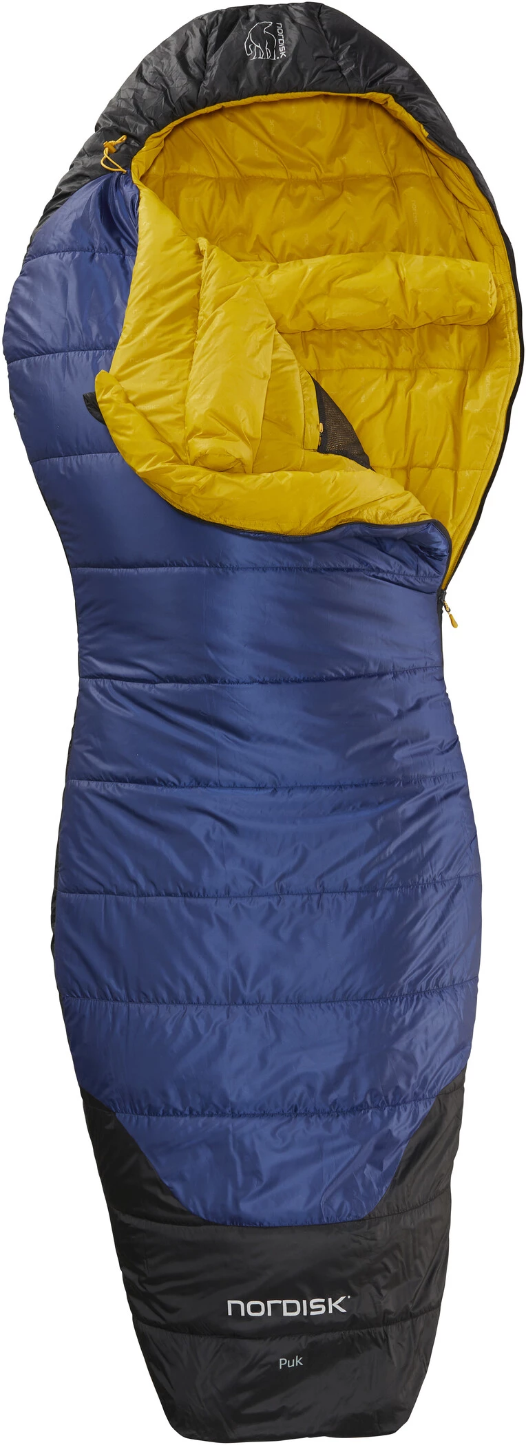 Nordisk Puk -2° Curve Sac de couchage M, bleu/noir 4 Nordisk Puk -2° Curve Sac de couchage M, bleu/noir – Image 2