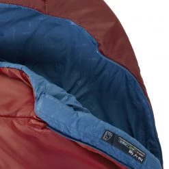 Nordisk Puk +4 Egg Sac de couchage M, rouge/bleu -Sacs de couchage Soldes nordisk puk 4 egg sleeping bag m sun dried tomato majolica blue syrah 4