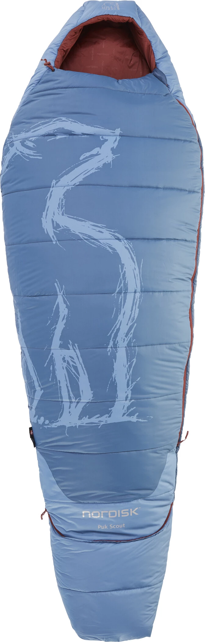 Nordisk Puk Scout Sac de couchage 130-170cm Enfant, rouge 3 Nordisk Puk Scout Sac de couchage 130-170cm Enfant, rouge