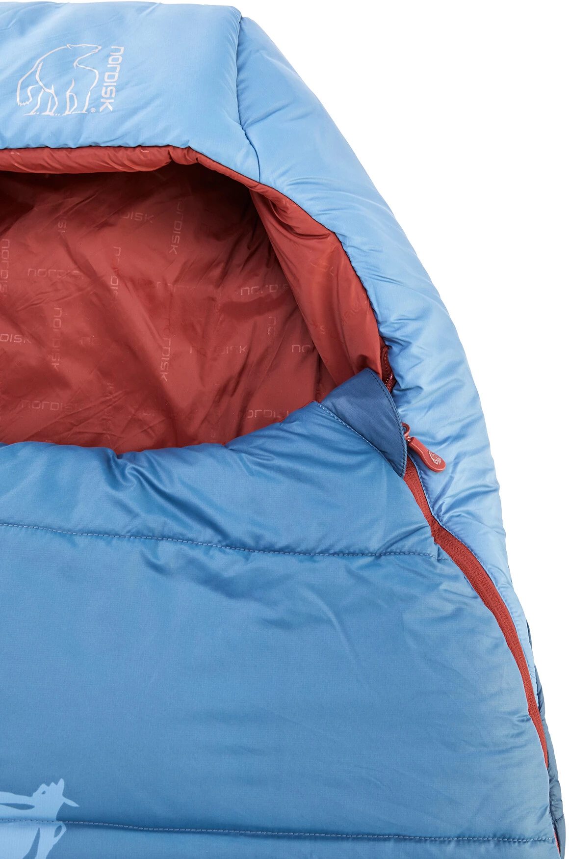 Nordisk Puk Scout Sac de couchage 130-170cm Enfant, rouge 7 Nordisk Puk Scout Sac de couchage 130-170cm Enfant, rouge – Image 5