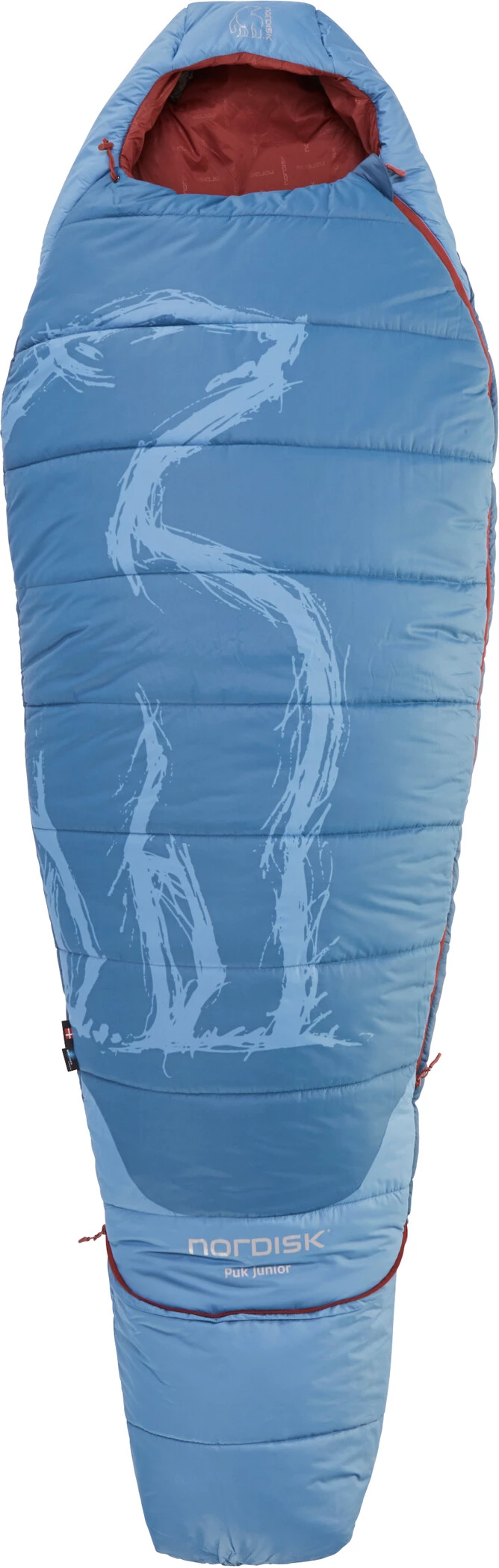 Nordisk Puk Junior Sleeping Bag 130-170cm Kids, bleu 5 Nordisk Puk Junior Sleeping Bag 130-170cm Kids, bleu – Image 3