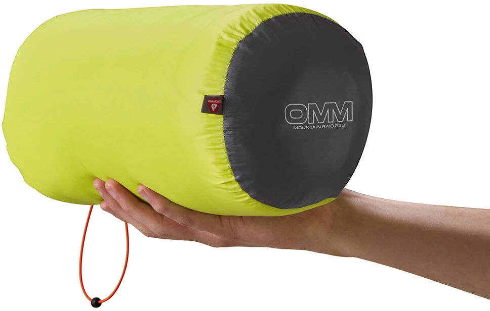 OMM Mountain Raid 233 Sleeping Bag, jaune 6 OMM Mountain Raid 233 Sleeping Bag, jaune – Image 4