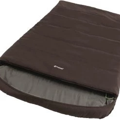 Outwell Campion Lux Double Sleeping Bag, marron/gris
