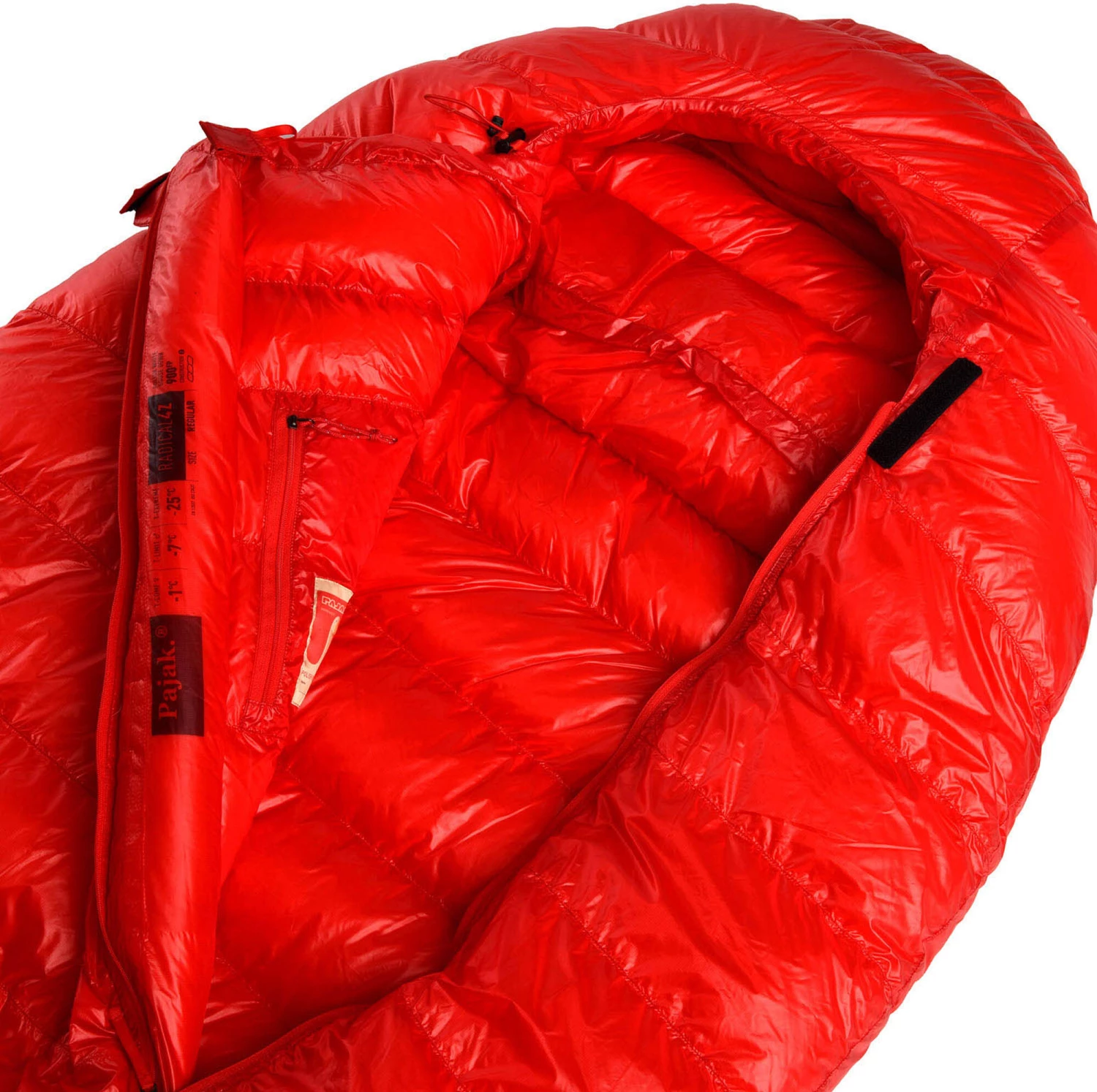 PAJAK RADICAL 4Z Sac de couchage Long, rouge 5 PAJAK RADICAL 4Z Sac de couchage Long, rouge – Image 3