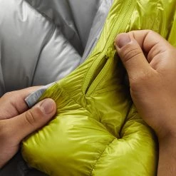 Rab Mythic 400 Sac de couchage Zip gauche, gris -Sacs de couchage Soldes rab mythic 400 sleeping bag left zip cloud 5