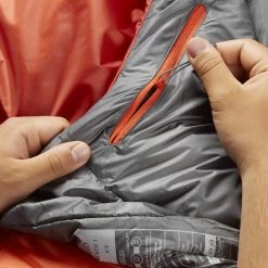 Rab Solar Eco 1 Sac de couchage Long, rouge -Sacs de couchage Soldes rab solar eco 1 sleeping bag long red clay 5