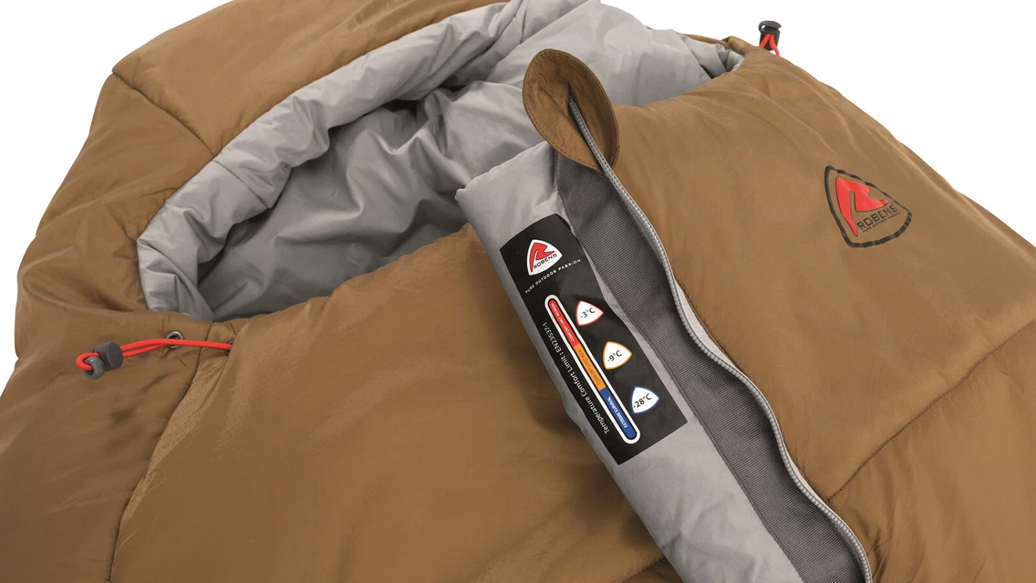 Robens Icefall Pro 900 Sac de couchage, marron 7 Robens Icefall Pro 900 Sac de couchage, marron – Image 5