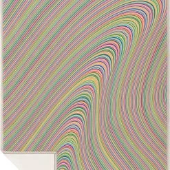 Rumpl Cozyhemp Blanket, blanc/Multicolore