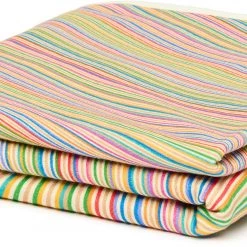 Rumpl Cozyhemp Blanket, bleu/Multicolore -Sacs de couchage Soldes rumpl cozyhemp blanket deckstripe 2 1