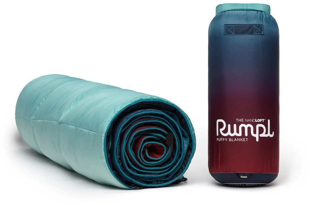 Rumpl Nanoloft Puffy Couverture de survie 1 Personne, turquoise 5 Rumpl Nanoloft Puffy Couverture de survie 1 Personne, turquoise – Image 3