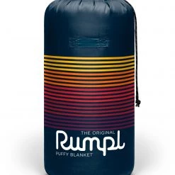 Rumpl Original Puffy Printed Blanket 2 Persons, bleu -Sacs de couchage Soldes rumpl original puffy printed blanket 2 persons deepwater rays 2 1