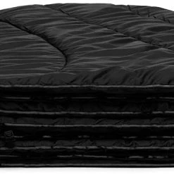 Rumpl Original Puffy Solid Blanket 2 Persons, noir -Sacs de couchage Soldes rumpl original puffy solid blanket 2 persons black 3