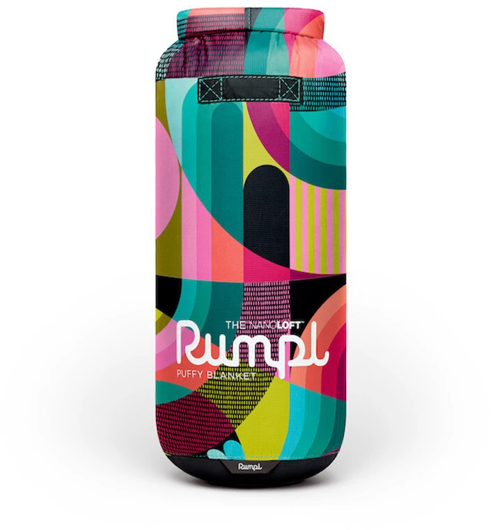 Rumpl Printed Nanoloft Puffy Couverture 1 personne, noir/Multicolore 6 Rumpl Printed Nanoloft Puffy Couverture 1 personne, noir/Multicolore – Image 4