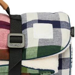 Rumpl Printed Sherpa Flannel Blanket, Multicolore -Sacs de couchage Soldes rumpl printed sherpa flannel blanket sequoia plaid 3
