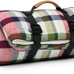 Rumpl Printed Sherpa Flannel Blanket, Multicolore -Sacs de couchage Soldes rumpl printed sherpa flannel blanket sequoia plaid 4