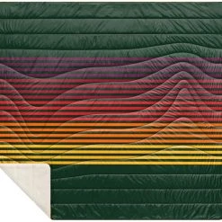 Rumpl Printed Sherpa Puffy Couverture 2 personnes, Multicolore