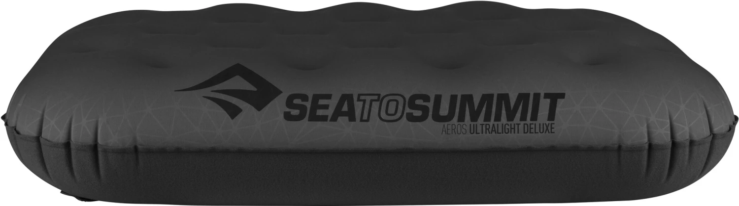 Sea to Summit Aeros Ultralight Coussin Deluxe, gris/noir 4 Sea to Summit Aeros Ultralight Coussin Deluxe, gris/noir – Image 2