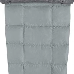 Sea to Summit Cinder Cd1 Integrated Down Quilt Long, gris -Sacs de couchage Soldes sea to summit cinder cd1 integrated down quilt long pale grey dark grey 4
