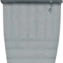 Sea to Summit Cinder Cd2 Integrated Down Quilt Regular, gris -Sacs de couchage Soldes sea to summit cinder cd2 integrated down quilt regular pale grey dark grey 3