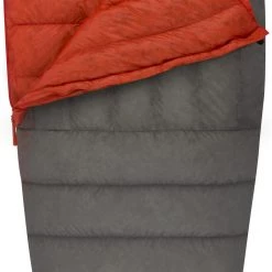 Sea to Summit Flame FmII Sac de couchage Regular Femme, gris/rouge -Sacs de couchage Soldes sea to summit flame fmii sleeping bag women regular dark grey paprika 2