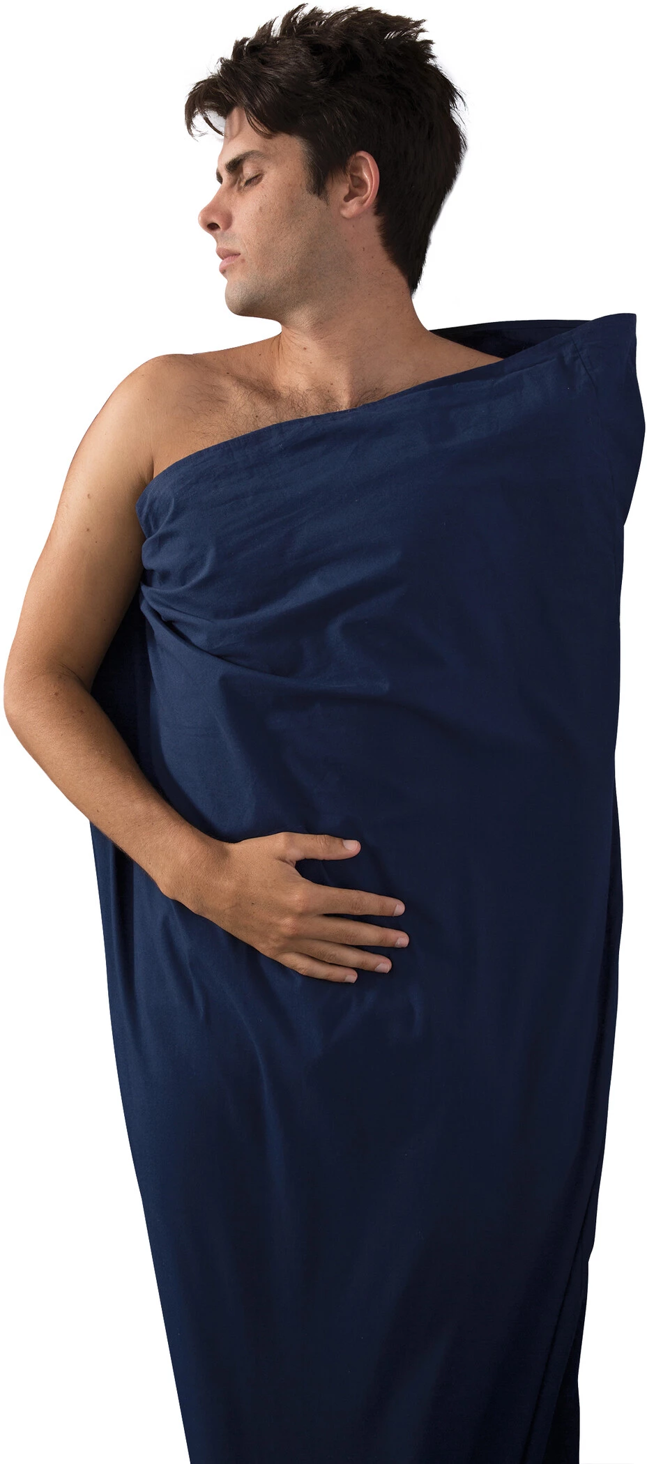 Sea to Summit Premium Cotton Travel Short de cyclisme Long, bleu 4 Sea to Summit Premium Cotton Travel Short de cyclisme Long, bleu – Image 2