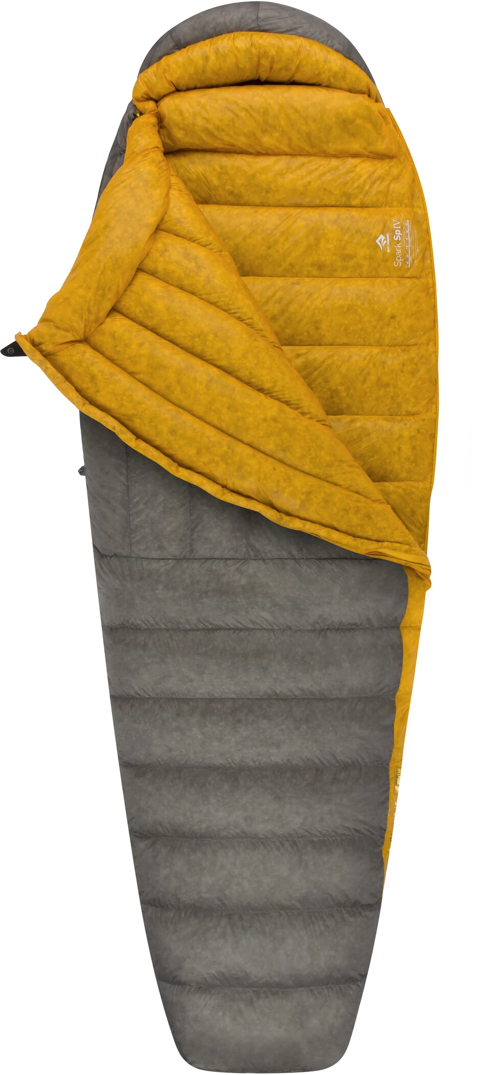 Sea to Summit Spark SpIV Sac de couchage Regular, gris/jaune 4 Sea to Summit Spark SpIV Sac de couchage Regular, gris/jaune – Image 2