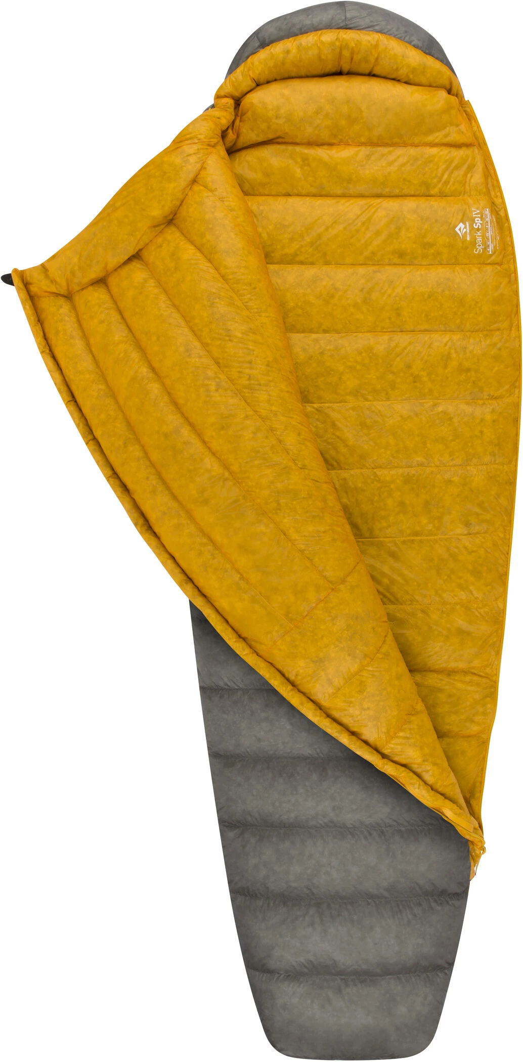 Sea to Summit Spark SpIV Sac de couchage Regular, gris/jaune 5 Sea to Summit Spark SpIV Sac de couchage Regular, gris/jaune – Image 3