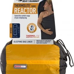 Sea to Summit Thermolite Reactor Short de cyclisme, noir -Sacs de couchage Soldes sea to summit thermolite reactor liner black 4