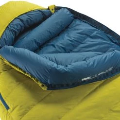 Therm-a-Rest Parsec 0F/-18C Sac de couchage Long, jaune/bleu -Sacs de couchage Soldes therm a rest parsec 0f 18c sleeping bag long larch 3