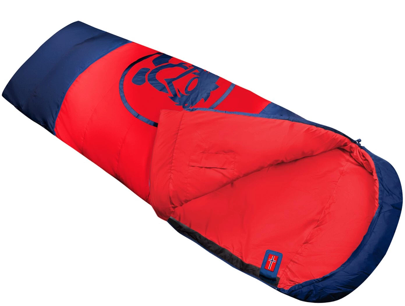 TROLLKIDS Midnight Sun Dreamer Sac de couchage Enfant, bleu/vert 4 TROLLKIDS Midnight Sun Dreamer Sac de couchage Enfant, bleu/vert – Image 2