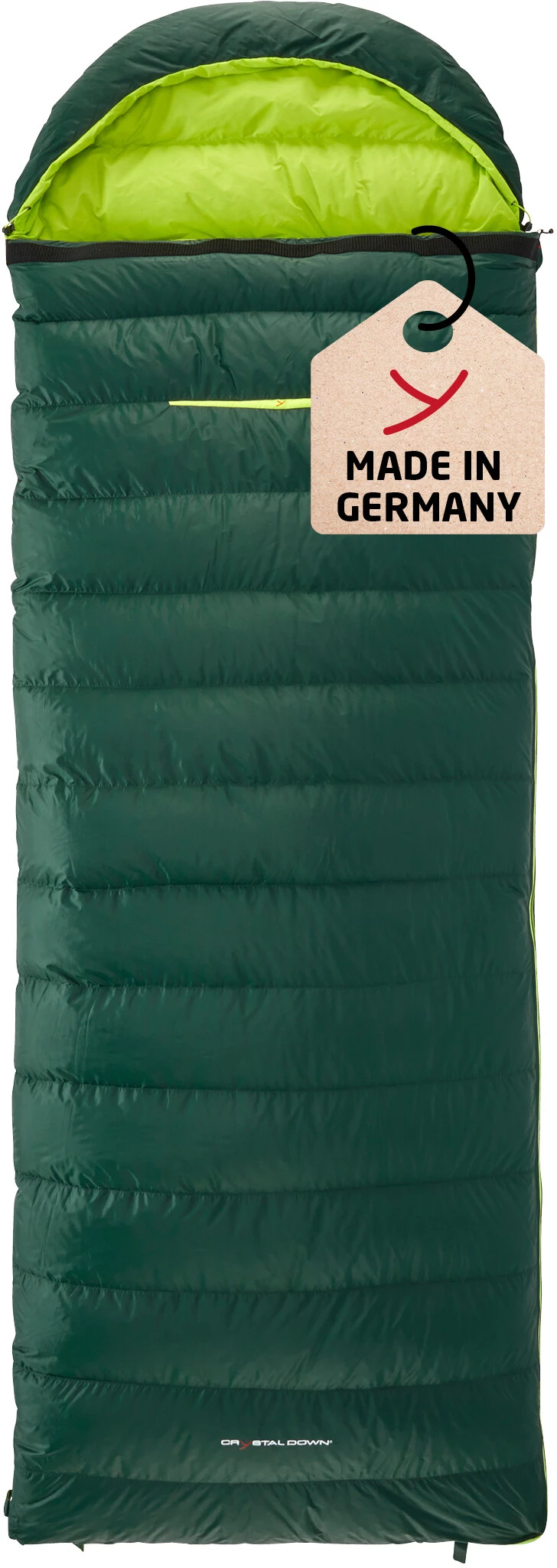 Y by Nordisk Tension Brick 600 Sac de couchage L, noir/vert 4 Y by Nordisk Tension Brick 600 Sac de couchage L, noir/vert – Image 2