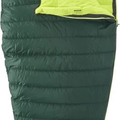 Y by Nordisk Tension Comfort 300 Sac de couchage L, noir/vert -Sacs de couchage Soldes y by nordisk tension comfort 300 sleeping bag l scarab lime 4