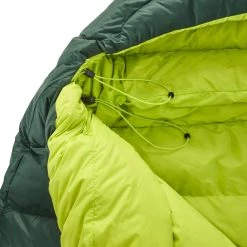 Y by Nordisk Tension Comfort 600 Sac de couchage M, noir/vert -Sacs de couchage Soldes y by nordisk tension comfort 600 sleeping bag m scarab lime 5