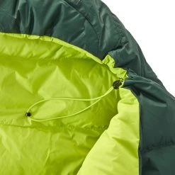 Y by Nordisk Tension Mummy 500 Sac de couchage L, noir/vert -Sacs de couchage Soldes y by nordisk tension mummy 500 sleeping bag l scarab lime 4