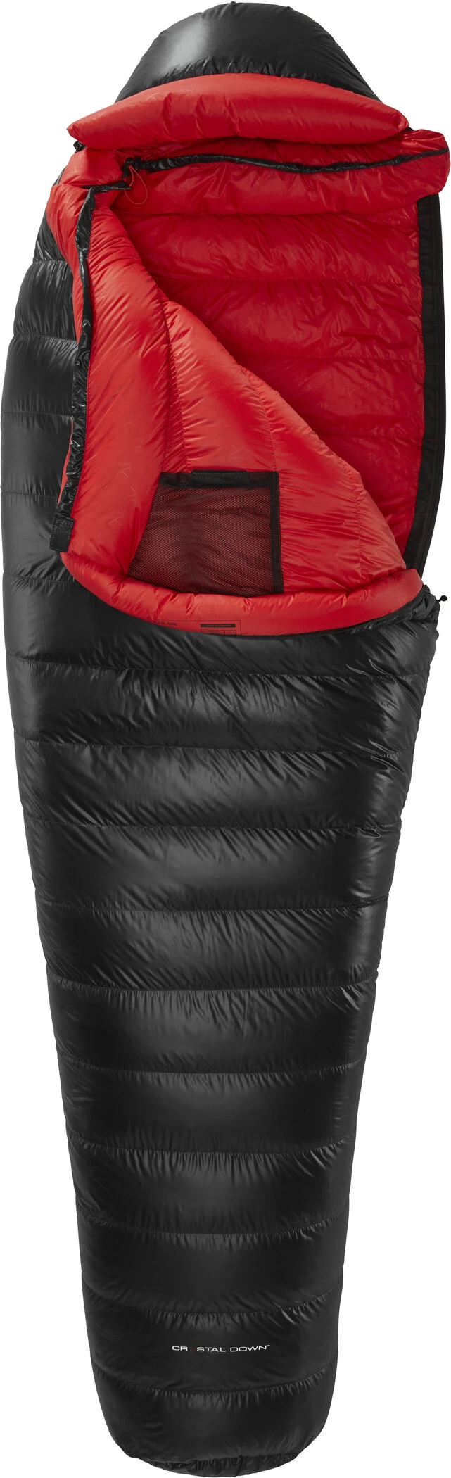 Y by Nordisk V.I.B 800 Sac de couchage L, noir/rouge 8 Y by Nordisk V.I.B 800 Sac de couchage L, noir/rouge – Image 6